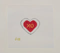 XO Heart Bag Tag