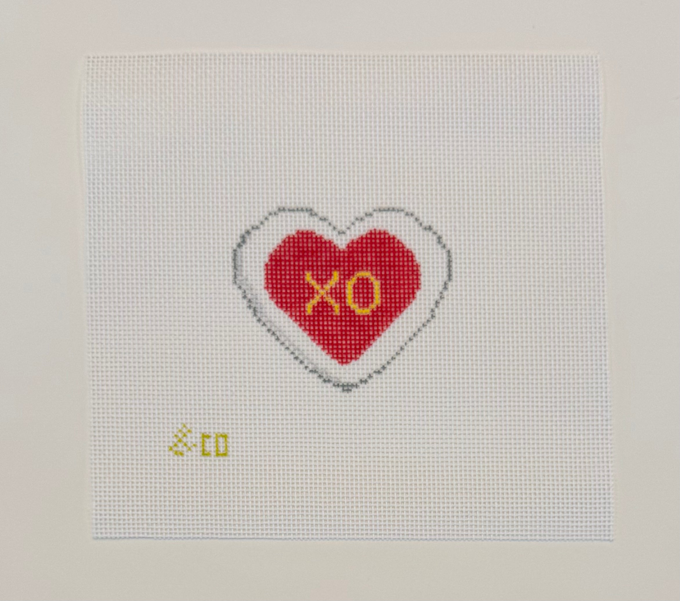 XO Heart Bag Tag