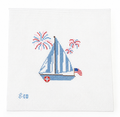 Sailboat with Fireworks