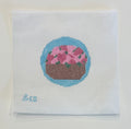 Flower Basket Bag Tag
