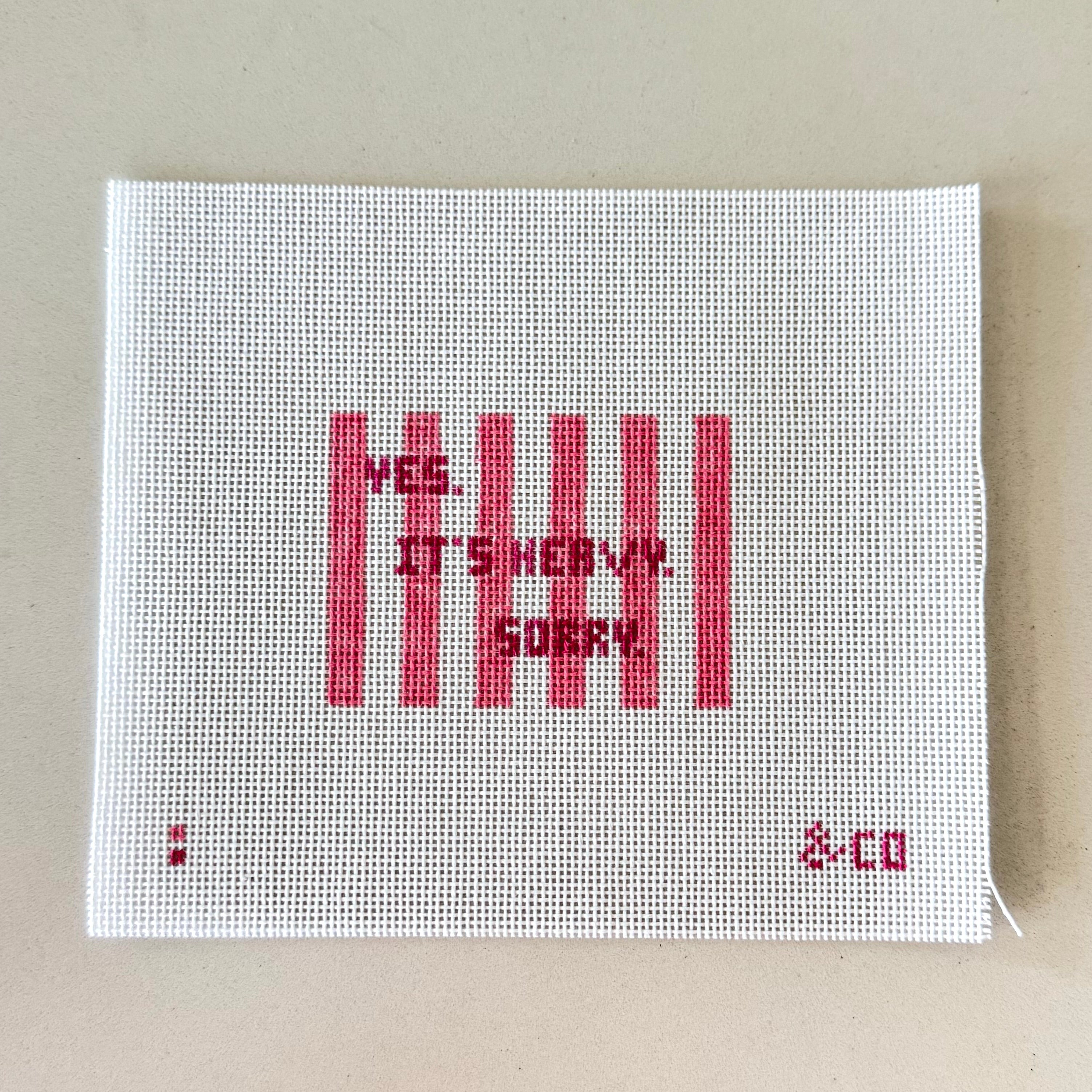"Yes, It's Heavy. Sorry." Luggage Tag
