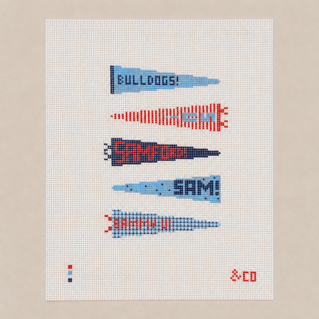 Samford Pennant Flags